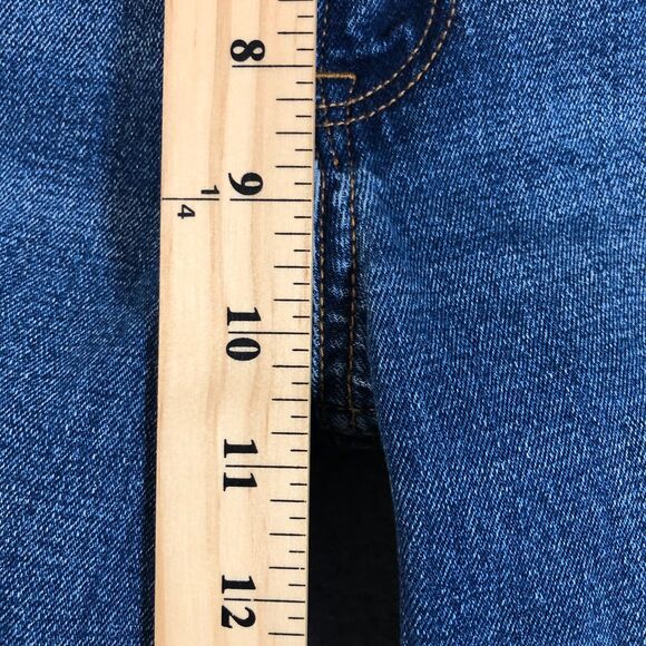 Abercrombie Fitch Jeans Women 10 Blue High Rise Skinny Distressed Preppy Classic - Picture 7 of 8